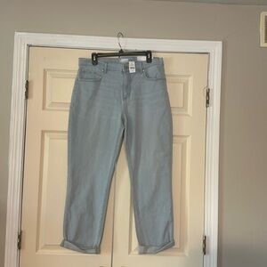 Nwt loft the girlfriend jeans size 31/12